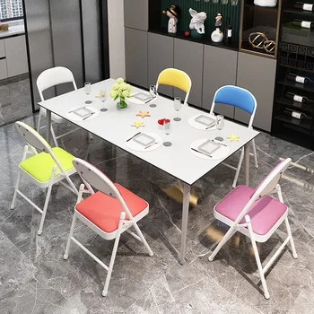 Дизайн кухонных обеденных стульев, современные односпальные обеденные стулья, позволяющие сэкономить пространство, nordic beach sillas comedor мебель для дома HY 0
