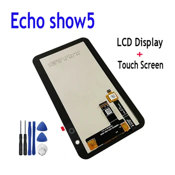 Для Amazon Echo show5 ЖК-дисплей и дигитайзер с сенсорным экраном в сборе