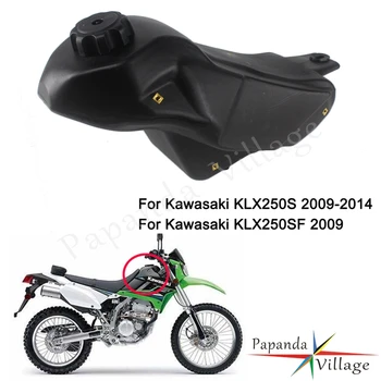 Для Kawasaki KLX250S 2009-2014 KLX250SF 09 Dirt Bike Мотоцикл Пластиковый Масляный Бак Газовый Резервуар Бензобак 1,5 Галлона Топливный Бак