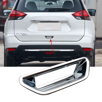 Для Nissan 2021-2023 Rogue X-Trail ABS Хромированная Ручка Чаши задней двери Багажника, Защелка, Отделка крышки Автомобильные Аксессуары 0