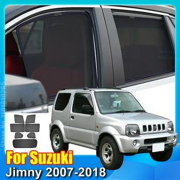 Для Suzuki Jimny 2007-2018 Магнитный автомобильный солнцезащитный козырек Accessori Window Крышка лобового стекла Солнцезащитный козырек Шторная сетка