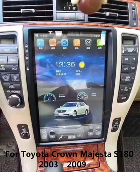 Для Toyota Crown Majesta S180 2003 - 2009 Android автомагнитола 2Din стереоприемник Авторадио Мультимедийный плеер GPS Navi головное устройство