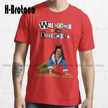 Добро пожаловать в кукольный домик - (Только для красного цвета) Трендовая футболка Тодда Солондза, футболки с цифровой печатью Для подростков Aldult На заказ, Унисекс