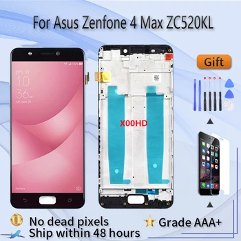 ЖК-Дисплей Для Asus Zenfone 4 Max ZC520KL Экран В Сборе Замена Сенсорного стекла для X00HD ЖК-дисплея Оригинальный Белый Черный