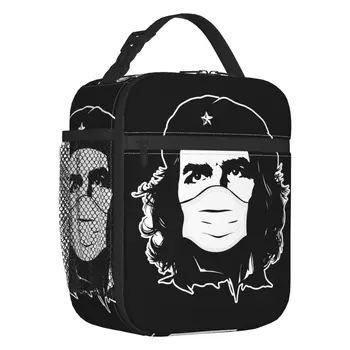 Женская сумка для ланча с изоляцией от Че Гевары, Портативная сумка-холодильник Cuba Cuban Revolution Hero, Термосумка для ланча, Пляжная сумка для кемпинга, путешествия