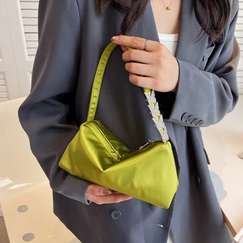 Женская сумка для подмышек с инкрустацией цирконом 2023, Фирменная Новинка, Французский модный дизайн, Специальная Роскошная сумка на плечо, Элегантные женские сумки
