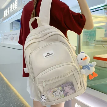 Женский водонепроницаемый рюкзак для колледжа Kawaii, женская школьная сумка для девочки-подростка, рюкзак для книг, модные женские сумки для ноутбука, студенческие сумки 0