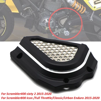 Защитная крышка цепи звездочки мотоцикла Защитная крышка шестерни для Ducati Scrambler800 Scrambler400 Scrambler 800 400 2015-2020