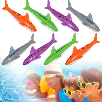 Игрушки для дайвинга с акулами, летняя водная игра, игра в бассейн, детская игрушка-палочка для подводного плавания, спортивное воспитание для мальчиков и девочек 0
