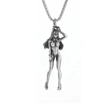 Изысканное сексуальное ожерелье с подвеской в виде девочки-кролика для мужчин и женщин, индивидуальное ожерелье с аксессуарами для красивой девушки, подарок для вечеринки