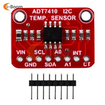 Инструменты для разработки Высокоточного датчика температуры I2C ADT7410 Breakout Board Temperature Sensor Инструменты для разработки датчика температуры I2C 0