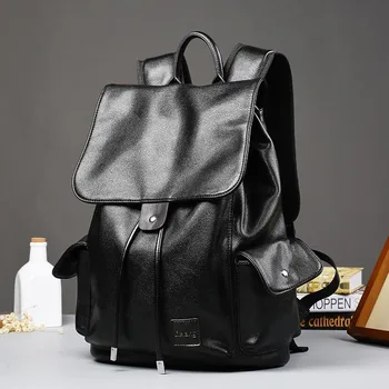 Классический рюкзак корейской версии, модный рюкзак с клапаном на шнурке 0