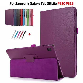 Кожаный Флип-чехол Для Samsung Galaxy Tab S6 Lite Case 10,4 