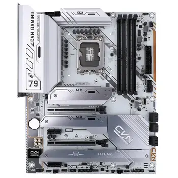 Красочная Материнская плата CVN Z790 GAMING FROZEN V20 LGA 1700 Intel ATX Mainboard DDR4 PCIE5.0 с поддержкой Intel Core 13-го поколения