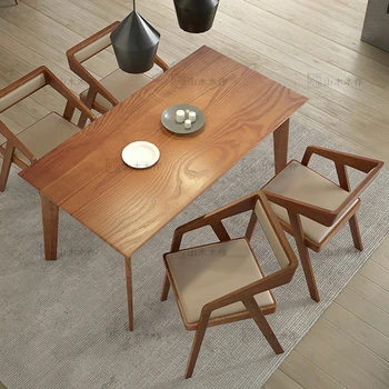 Креативный минималистичный деревянный стул Nordic Lounge Офисный макияж Современные стулья для столовой Современная кухонная мебель Mueblesa для взрослых