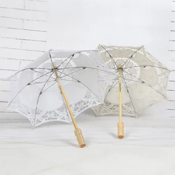 Кружевной кружевной зонт для свадебной фотосъемки зонтик Western court craft umbrella