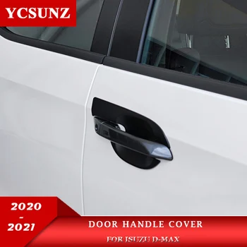 Крышка чаши дверной ручки ABS для Isuzu D-Max Dmax 2020 2021 2022 Вставки для дверных ручек Детали экстерьера автомобиля Пикап
