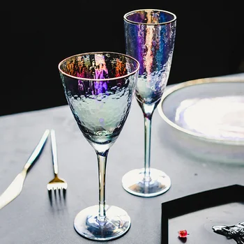 Кубок для ликера Fantasy Magic Color, Свадебные бокалы для шампанского, Высококлассный Ресторанный банкет, Бокал для сладкого красного вина, Бокал для рома Grace.