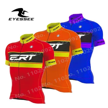 Летняя велосипедная одежда 2023 Года, мужская майка ERT для велоспорта, Дышащий топ, рубашка для шоссейного велосипеда, Велосипедная одежда с коротким рукавом