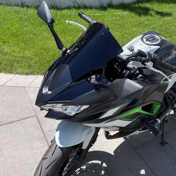 Лобовое Стекло Мотоцикла Ветровое Стекло Для Kawasaki Ninja 650 EX650 ER6F ER-6F 2020 2021 2022 Ветровые Дефлекторы Черный Иридий