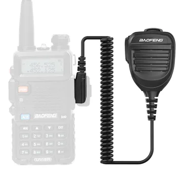 Микрофон телефонной трубки Baofeng-K-Head Подходит для высококачественных переговорных устройств Baofeng UV-5R, UV-82, BF-888S