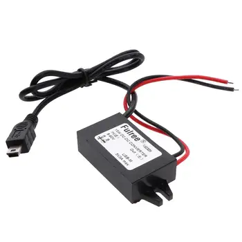 Мини-USB преобразователь электроэнергии от 8-60 В до 5 В 3A с автоматическим понижением напряжения