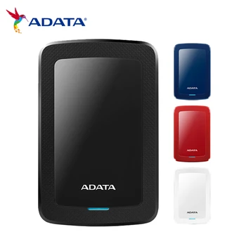 Мобильный Жесткий диск ADATA HV300 USB 3.2 1 ТБ 2 ТБ 4 ТБ 5 ТБ HDD Водонепроницаемый Пылезащитный И Ударопрочный Для Фотосъемки на открытом воздухе Travel HD 3.0