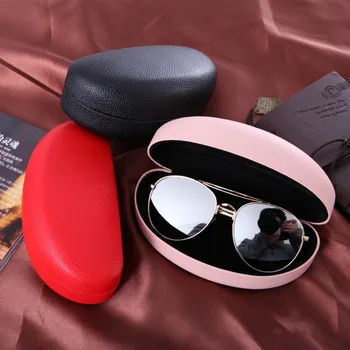 Модные компрессионные Цветные мужские и женские Железные коробки, Коробка для солнцезащитных очков, Футляр для солнцезащитных очков, футляр для солнцезащитных очков 0