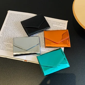 Модный кошелек 2023 года, сумка для карт в европейском и американском стиле, женский трендовый многоцветный кошелек