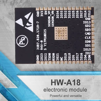 Модуль ESP-WROOM-32 150 Мбит /с, Двухъядерный процессор, Беспроводной Модуль WiFi, Датчик Холла, Bluetooth-Совместимый для интеллектуальной Электроники