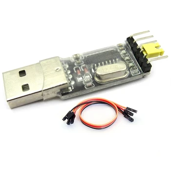 Модуль USB-TTL CH340, последовательный микроконтроллер USB, загрузка средства для очистки кабеля, обновление платы кабеля