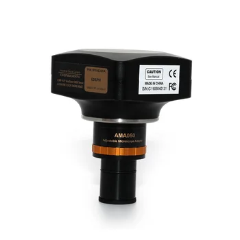 Монохромная Цифровая Микроскопическая Камера SONY IMX273 с Сенсорным Глобальным Затвором 1,5 М 530 кадров в секунду с Регулируемым Адаптером для Окуляра 23,2 мм