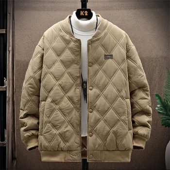Мужская куртка Осень Новый прилив Однобортный пиджак Пальто Свободные топы 0