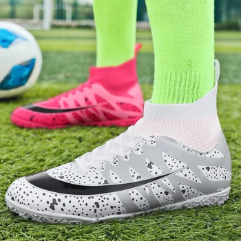 Мужская футбольная обувь, высококачественная профессиональная оригинальная футбольная бутса Society, детская обувь для игры в мини-футбол на траве на открытом воздухе