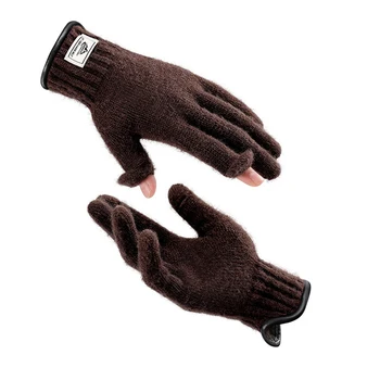 Мужские и женские зимние перчатки с сенсорным экраном, долговечный дизайн для подарков на Рождество и День благодарения 0