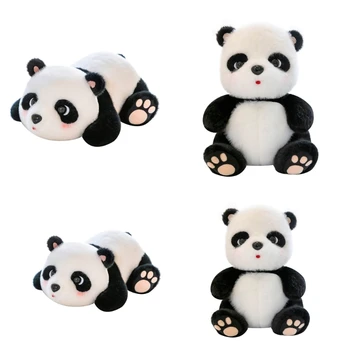 Мягкая игрушка с плюшевыми игрушками, милая декоративная панда для детей, мальчиков и девочек