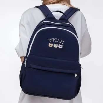 На Лето Новый Модный Дизайн, Дорожный рюкзак для девочек, Водонепроницаемые Нейлоновые рюкзаки для хранения, сумки для отдыха, Студенческие сумки для книг 2023 0