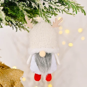 Набор украшений для рождественской елки 4XFA с гномами, набор из 4 безликих кукол-лосей Шведский Эльф