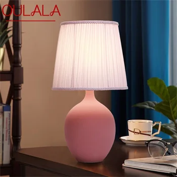 Настольная лампа ANITA Dimmer Керамический настольный светильник Современное креативное украшение для дома, спальни 0