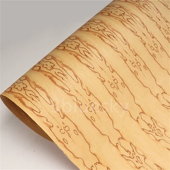 Натуральный Шпон из натуральной древесины в тон для мебельной основы Kraftpaper размером около 125 см x 2,5 м 0,3 мм