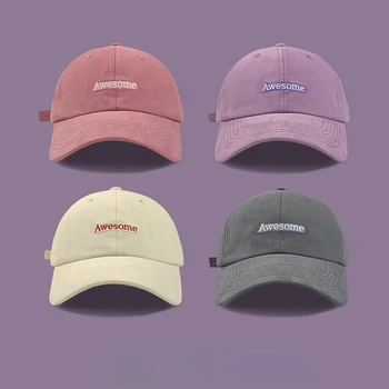 Новая бейсбольная кепка ярких цветов, большого размера, женская, мужская, весенне-осенняя, кепка с козырьком, Тонкая бейсболка, Оптовая продажа, Мужские шляпы для мужчин