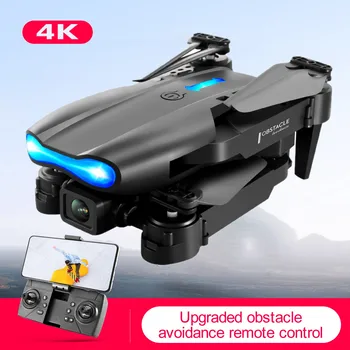 Новейший мини-дрон E99 K3 с профессиональной двойной HD-камерой 4K, с трехсторонним обходом препятствий, WiFi FPV, складной квадрокоптер, детские игрушки