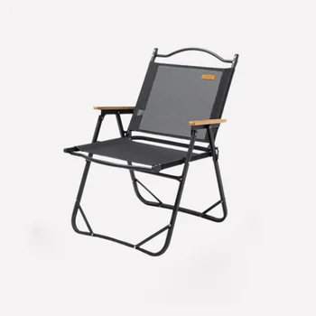 Новое поступление Уличный Портативный Складной стул для кемпинга, пикника, Сверхлегкий Пляжный стул для рыбалки из алюминиевого сплава 0