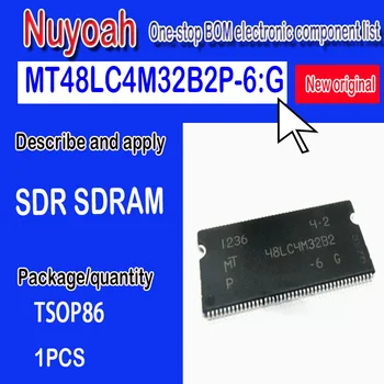 Новый оригинальный чип памяти MT48LC4M32B2P-6: G 48LC4M32B2 из пакета TSOP86. Чип памяти SDR SDRAM.