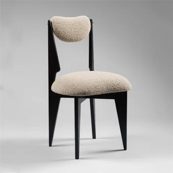 Обеденный стул из массива дерева, модель обеденного стула для гостиной, рабочего стула, офиса продаж, приемной, кофейного стула