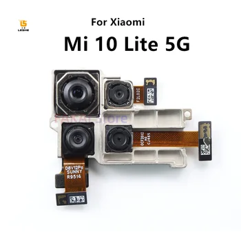 Оригинальная Передняя Задняя Камера Xiaomi Mi 10 Lite 5G Основная Задняя Сторона Большой Модуль Камеры Гибкий Кабель Замена Запасных Частей