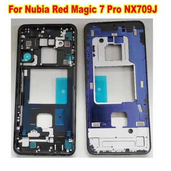 Оригинальная Передняя Рамка Средней Рамки Для ZTE Nubia Red Magic 7 Pro NX709J/7S Pro NX709S Корпус Двери Мобильного Телефона