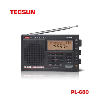 Оригинальное FM-радио Tecsun PL-680 С Цифровой Настройкой, Полнодиапазонный FM/MW/SBB/PLL СИНТЕЗИРОВАННЫЙ Стереоприемник, Портативный Динамик 0