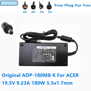Оригинальный Адаптер Переменного Тока Зарядное Устройство Для ACER ADP-180MB K 19,5 V 9.23A 180 Вт 5,5x1,7 мм Блок Питания Ноутбука