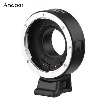 Переходное кольцо для крепления объектива Andoer EF-FX II с защитой от встряхивания автофокусировки со Штативом для объектива Canon EF/EF-S к беззеркальной камере Fuji X-mount